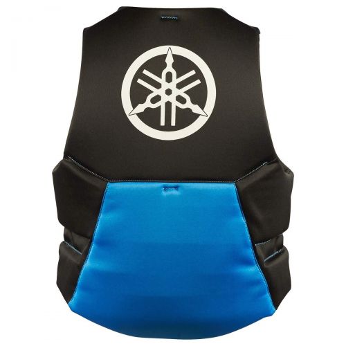  Yamaha Outboards OEM Yamaha Mens Neoprene 2-Buckle PFD Life Jacket Vest (Blue,XX-Large)