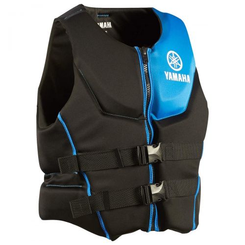  Yamaha Outboards OEM Yamaha Mens Neoprene 2-Buckle PFD Life Jacket Vest (Blue,XX-Large)