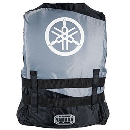  Yamaha Outboards OEM Mens Yamaha Value Nylon 3-Buckle PFD Life Jacket Vest GRAY X-LARGE