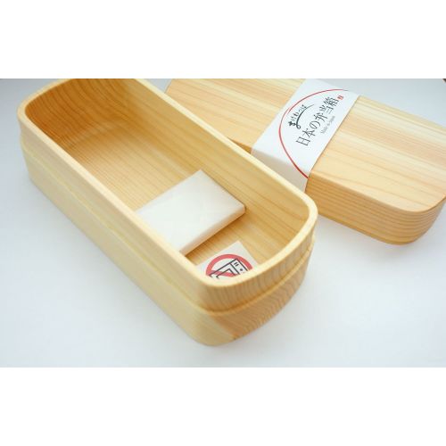  Yamako Hinoki (Cypress) Wooden Lunch Box Bento Made in Japan 89713