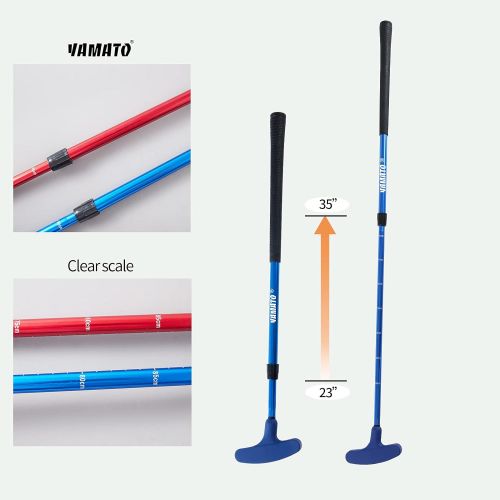  Yamato Golf Putter for Men Right Handed and Left,Two-Way Kid Putter Mini Golf Putter for Kids, Junior and Adults,Toddler Putter Golf Clubs