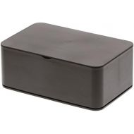 Yamazaki Home Smart Wet Tissue Case  Wipe Dispenser Storage Box Container, One Size, Brown
