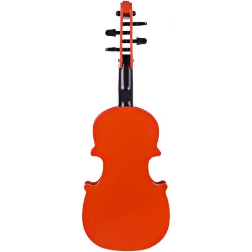  [아마존베스트]Yamix Wooden Toy Violin for Kids Mini Music Violin Wonderful Musical Instrument Toy for Kids with Bow - Dark Brown