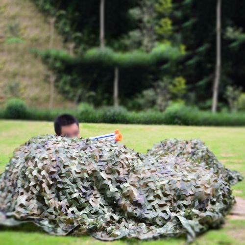  Yamix Camouflage Netting, Camo Netting Camouflage Net Camo Net for nerf Battle nerf War Party Decorations, 6.6ft x 9.8ft