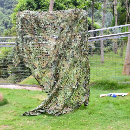  Yamix Camouflage Netting, Camo Netting Camouflage Net Camo Net for nerf Battle nerf War Party Decorations, 6.6ft x 9.8ft