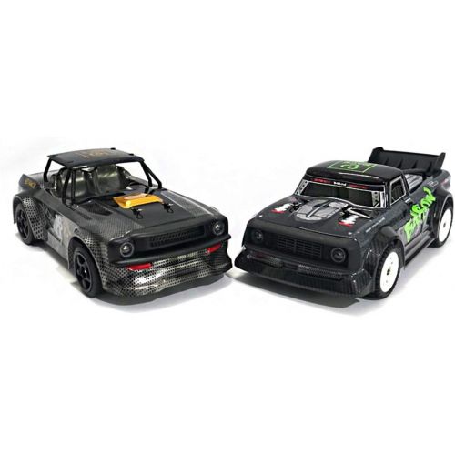  Yamix 1:16 Remote Control Racing Car with Headlamp, 30+KMH 2.4G 4CH 4WD RC Car Electric Drifting Car - RTR Version