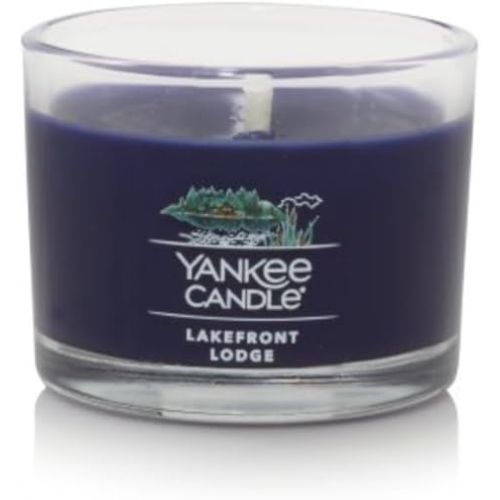  Yankee Candle Minis Jar, Lakefront Lodge, 1.3 OZ (Pack of 4)