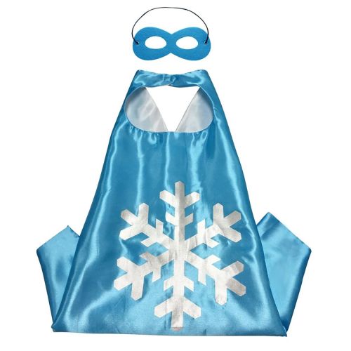  Yansion Princess Dress Up Costume Accessories Gift Set for Princess Cosplay Gloves Tiara Wand and Necklace(Blue)