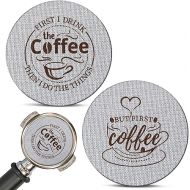 2 Pieces 53.3mm Espresso Puck Screen, 1.7mm Thickness 150μm Reusable Barista Espresso Screen Stainless Steel Coffee Filter Mesh Plate for Bottomless Portafilter Filter Basket