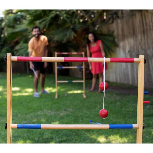  [아마존 핫딜]  [아마존핫딜]Yard Games Ladder Toss Double Wooden Ladder Ball Game
