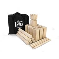 [아마존베스트]Yard Games Kubb Premium Size Outdoor Tossing Game with Carrying Case, Instructions, and Boundary Markers