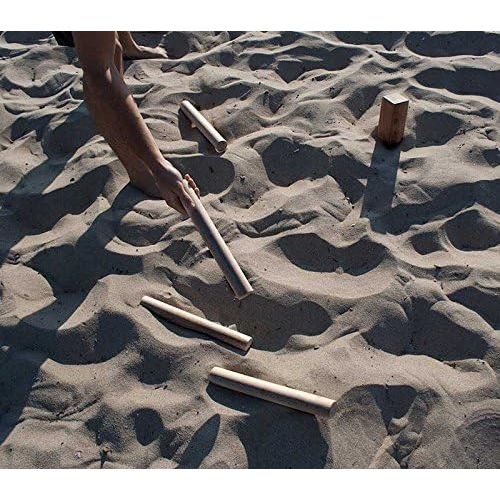  [아마존베스트]Yard Games Kubb Premium Size Outdoor Tossing Game with Carrying Case, Instructions, and Boundary Markers