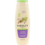 Yardley London Skin Soothing Bath & Shower Gel, Lavender & Rosemary 16 oz (Pack of 6)