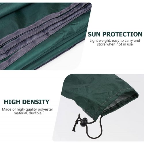 YARDWE Waterproof Canopy Tent Sun Shelter Portable Sun Shade Tent Uv Block Sun Shelter for Outdoor Party Market Beach Camping