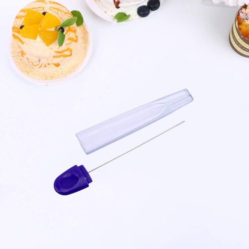  [아마존베스트]Yardwe 2pcs Cake Stainless Steel Tester Cupcake Muffin Cake Baking Tester Long Needle DIY Baking Tool Home Bakery Restaurant Tool Blue