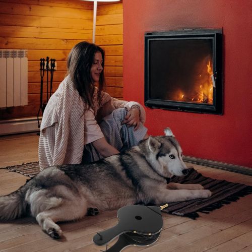  Yardwe Wood Fireplace Bellows Outdoor Cooking Fan Air Blower Manual Fireplace Fan for BBQ Fireplace Fire Pit Wood Stove Barbecue Camping Tool