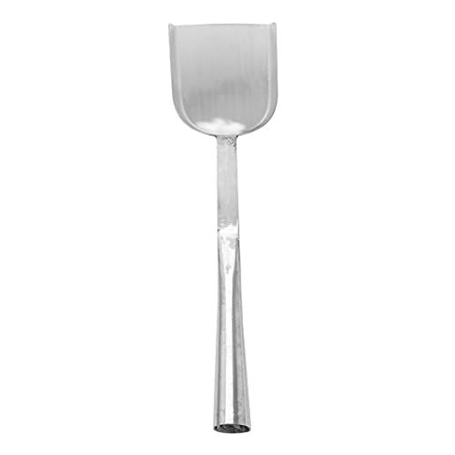  YARDWE BBQ Ash Shovel Handheld Charcoal Ash Poker Scoop Oven Ash Shovel Mini Dust Pan for Wood Stoves Campire Fireplace