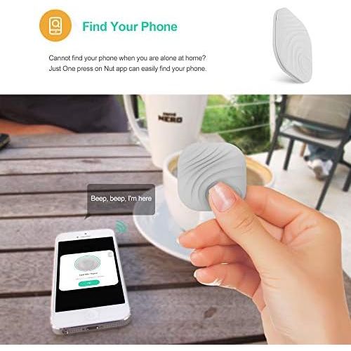  [아마존베스트]Yarrashop Key Finder Bluetooth Tracker Mini Nut 3 Keys/Phone/Wallet Finder Key Finder Anti-Lost Pet Locator Wallet Luggage Tracker Anti-Lost Reminder for Android & iOS