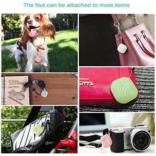  [아마존베스트]Yarrashop Key Finder Bluetooth Tracker Mini Nut 3 Keys/Phone/Wallet Finder Key Finder Anti-Lost Pet Locator Wallet Luggage Tracker Anti-Lost Reminder for Android & iOS