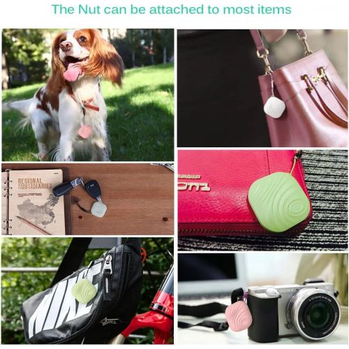  [아마존베스트]Yarrashop Key Finder Bluetooth Tracker Mini Nut 3 Keys/Phone/Wallet Finder Key Finder Anti-Lost Pet Locator Wallet Luggage Tracker Anti-Lost Reminder for Android & iOS