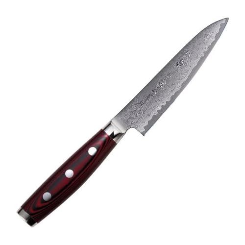  [아마존베스트]Yaxell Super Gou 161 Utility Knife 12 cm - 161 Layers Damascus Knife