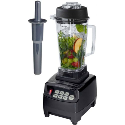  Yayago Profi Smoothie Maker TM800 Power Hochleistungsmixer Schwarz 2,0 l BPA-FREI Standmixer mit 6 Edelstahlmesser - kraftvoller 3PS Motor