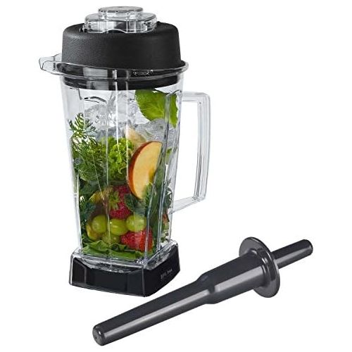  Yayago 2 Ltr. Ersatzbehalter Behalter geeignet fuer den vitamix tnc 5200 inkl. Schneidemesser, Stoessel und Deckel