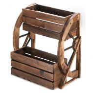 Ydms New Country Farm Yard Style Wooden Western Style Garden Planter