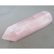 YeOldeRockShop Rose Quartz Wand - Healing Crystals & Stones, Crystal Wand, Energy Healing, Pink Rose Quartz, Love Family Crystal, Healing Stone T303-3