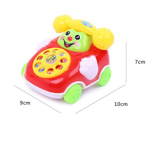  YeahiBaby Kid Chatter Telephone Toys Learning Educational Toys for Kids Gifts 2pcs (Random Color)