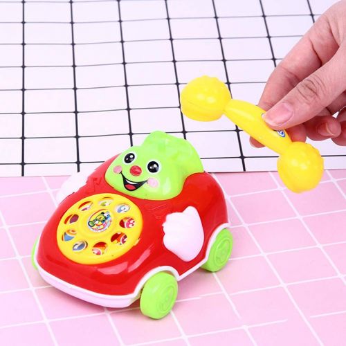  YeahiBaby Kid Chatter Telephone Toys Learning Educational Toys for Kids Gifts 2pcs (Random Color)