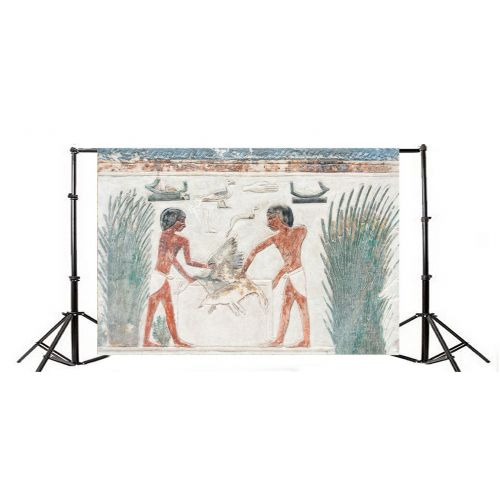  Yeele 10x8ft Ancient Egypt Mural Background for Photography Fresco Backdrop Egypt Primitive Society Hieroglyphics Vintage Antique Wall Painting Kid Children Photo Booth Shoot Vinyl
