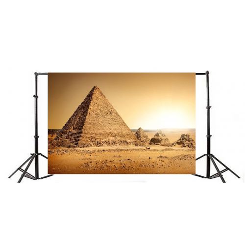 Yeele 10x6.5ft Ancient Egyptian Pyramids Photography Backdrop Sand Desert Background for Pictures Egypt History Ruin Pharaoh Cemetery Kids Children Photo Booth Shoot Vinyl Studio P