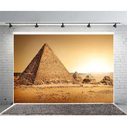  Yeele 10x6.5ft Ancient Egyptian Pyramids Photography Backdrop Sand Desert Background for Pictures Egypt History Ruin Pharaoh Cemetery Kids Children Photo Booth Shoot Vinyl Studio P