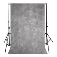 Yeele 8x10ft Vintage Gray Photography Backdrops Solid Fuzzy Gradient Pastel Chic Colours Design Photo Background Photobooth Adult Baby Party Photo Video Shoot Studio Props Drop Vin
