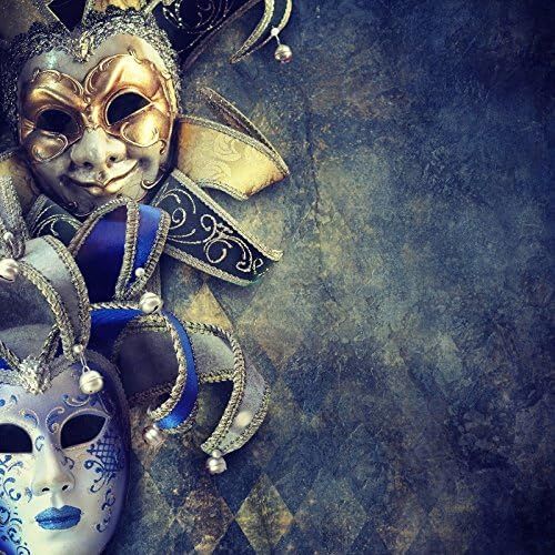  Yeele 10x10ft Mask Masquerade Backdrop Disguise Carnival Pictures Photography Background Room Interior Decoration Girl Boy Adults Portraits Photo Shoot Vinyl Wallpaper Photocall St