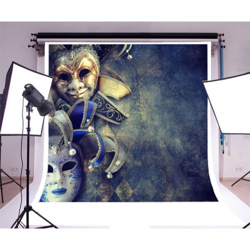  Yeele 10x10ft Mask Masquerade Backdrop Disguise Carnival Pictures Photography Background Room Interior Decoration Girl Boy Adults Portraits Photo Shoot Vinyl Wallpaper Photocall St