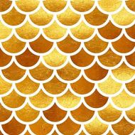 Yeele 8x8ft Golden Mermaid Scales Glare Photography Backdrops Party Princess Glitter Birthday Banner Photo Studio Booth Background Newborn Baby Shower Photocall