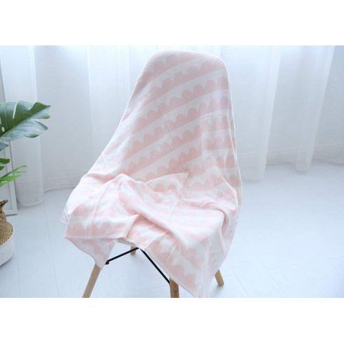  Yeesee BabyKnittingBlanket, ComfortableBlanket, SoftandBreathableCuddle Receiving Swaddle Blanket, Multipurpose ToddlerThrow Blanket Fit for Crib, Stroller,&n