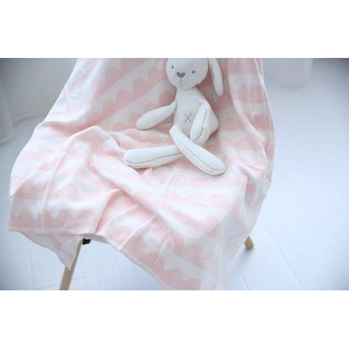  Yeesee BabyKnittingBlanket, ComfortableBlanket, SoftandBreathableCuddle Receiving Swaddle Blanket, Multipurpose ToddlerThrow Blanket Fit for Crib, Stroller,&n