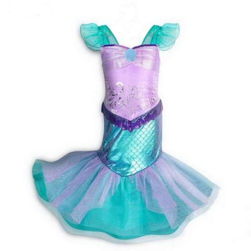  Yeesn Little Girls Mermaid Costume Dress up Princess Cosplay Birthday Party Outfit