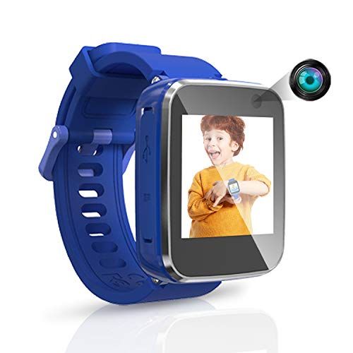  [아마존베스트]Yehtta Kids Smart Watch Toys for 4-10 Year Old Toddler Watch for Boys&Girls Blue Children Multi-Function Watch with Selfie-cam Christmas Birthday Gifts for Kid Touch Screen Recharg