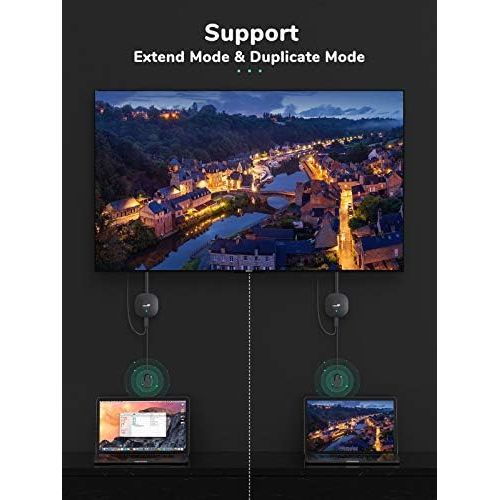  [아마존베스트]-Service-Informationen Yehua Wireless Display Dongle 4K Wireless HDMI Adpater WiFi Display Receiver Support Miracast Airplay DLNA for Android / Smartphone / PC / TV / Monitor / Projector