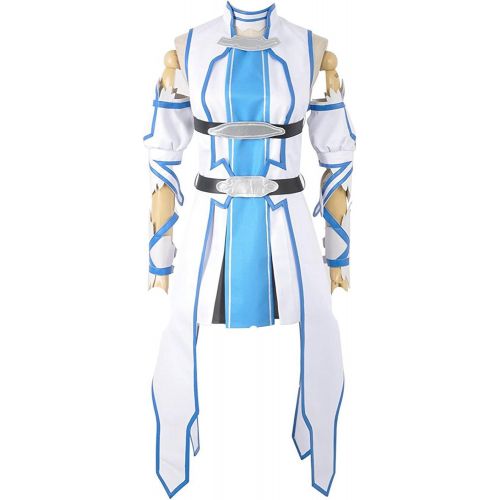  Yejue SAO Sword Art Online 2 Asuna Yuuki Blue Version Cosplay Costume