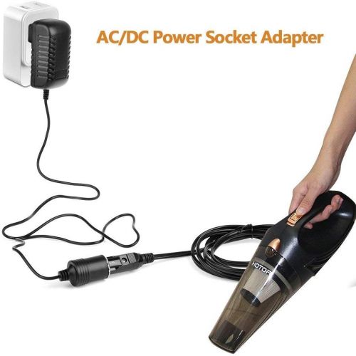  Yelesley AC to DC Converter 2A 24W Car Cigarette Lighter Socket 110-240V to 12V AC/DC Power Adapter