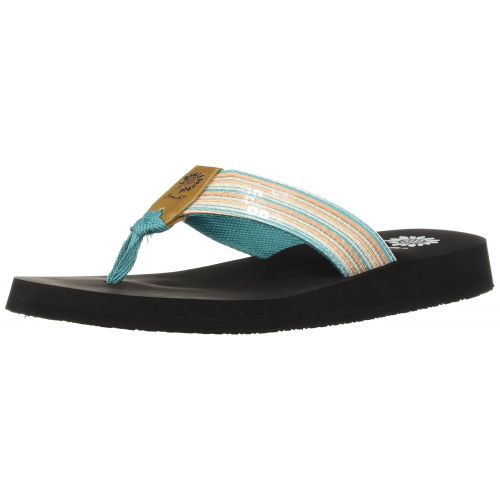  Yellow Box Girls Popsicle2 Sandal, Turq, 11 M US Little Kid