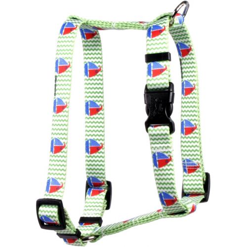  Yellow Dog Design Toy Boats Roman Style H Dog Harness-