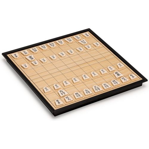  [아마존베스트]Yellow Mountain Imports Shogi Japanese Chess Magnetic Travel Game Set - 9.75-Inch