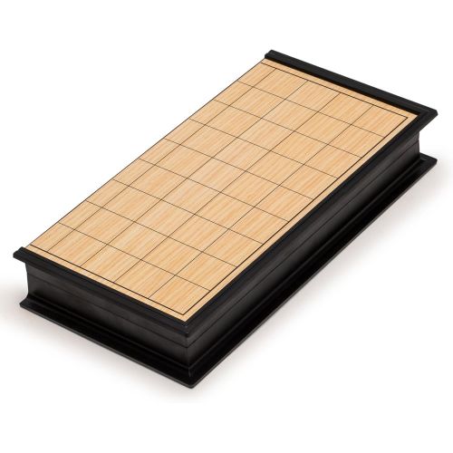  [아마존베스트]Yellow Mountain Imports Shogi Japanese Chess Magnetic Travel Game Set - 9.75-Inch