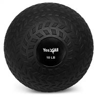 [아마존 핫딜] [아마존핫딜]Yes4All yes4all Slam Ball Schwarz Medizinball Reifen Oberflache fuer Krafttraining, Gleichgewichtstraining, PLYOMETRIC Training & Muskel